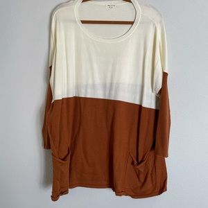 Jasmine sweater in orange